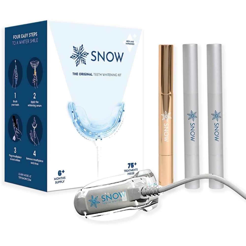 ❄️SNOW🤍Teeth Whitening Kit with LED Light
